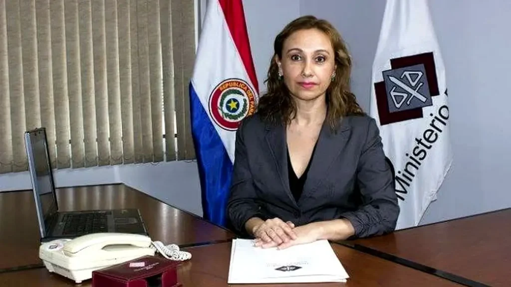 Fiscala Gladys Jiménez, encargada de la investigación penal sobre directivos de Agro Industrial Ñumi SA